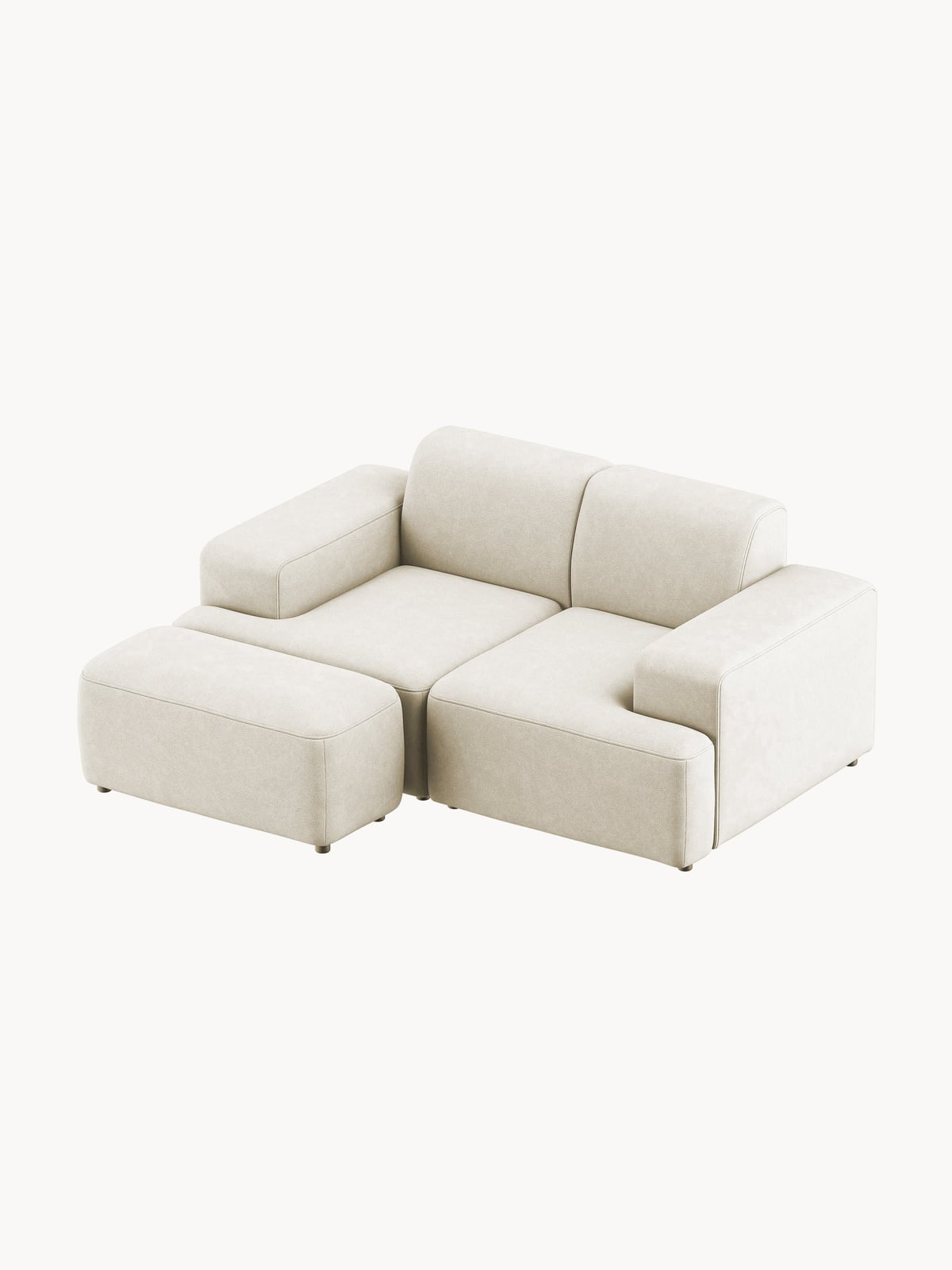 Melva Ottoman, W 99 x D 42 cm