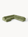 Melva XL Corduroy Corner Sofa