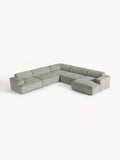 Melva XL Corduroy Corner Sofa