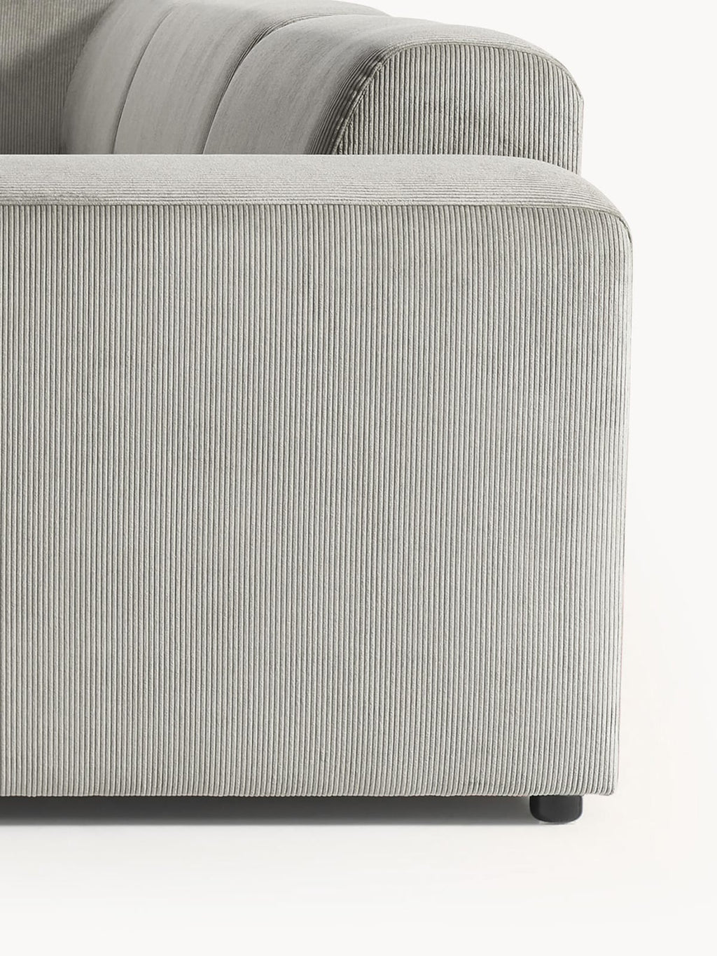 Melva XL Corduroy Corner Sofa