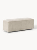 Melva XL Corduroy Ottoman, W 116 x D 42 cm