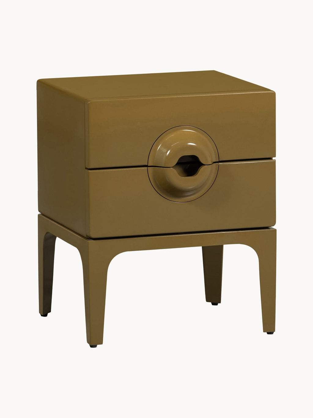 Merge Eucalyptus Wood Bedside Table