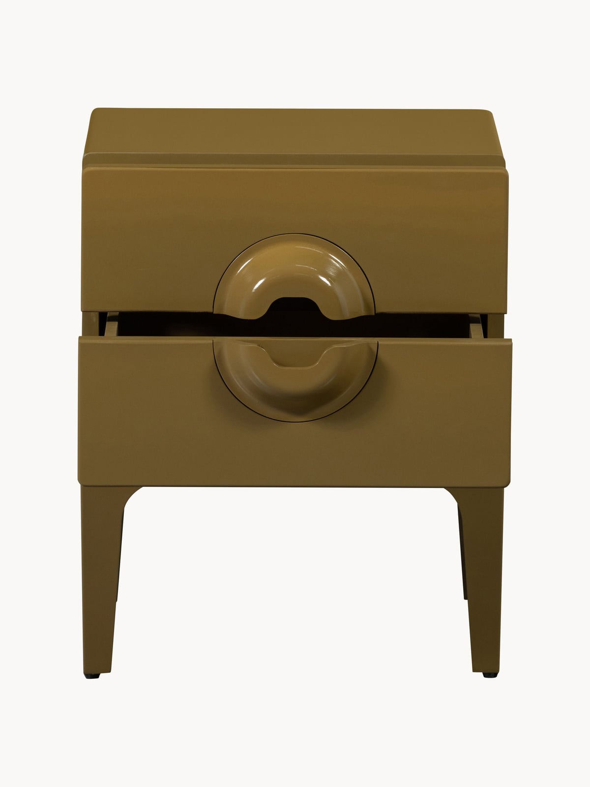 Merge Eucalyptus Wood Bedside Table