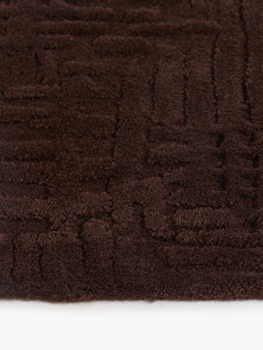 Merima High-Low Wool Rug, Hand-Tufted