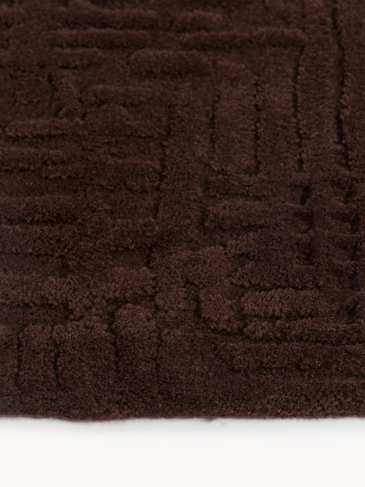 Merima High-Low Wool Rug, Hand-Tufted