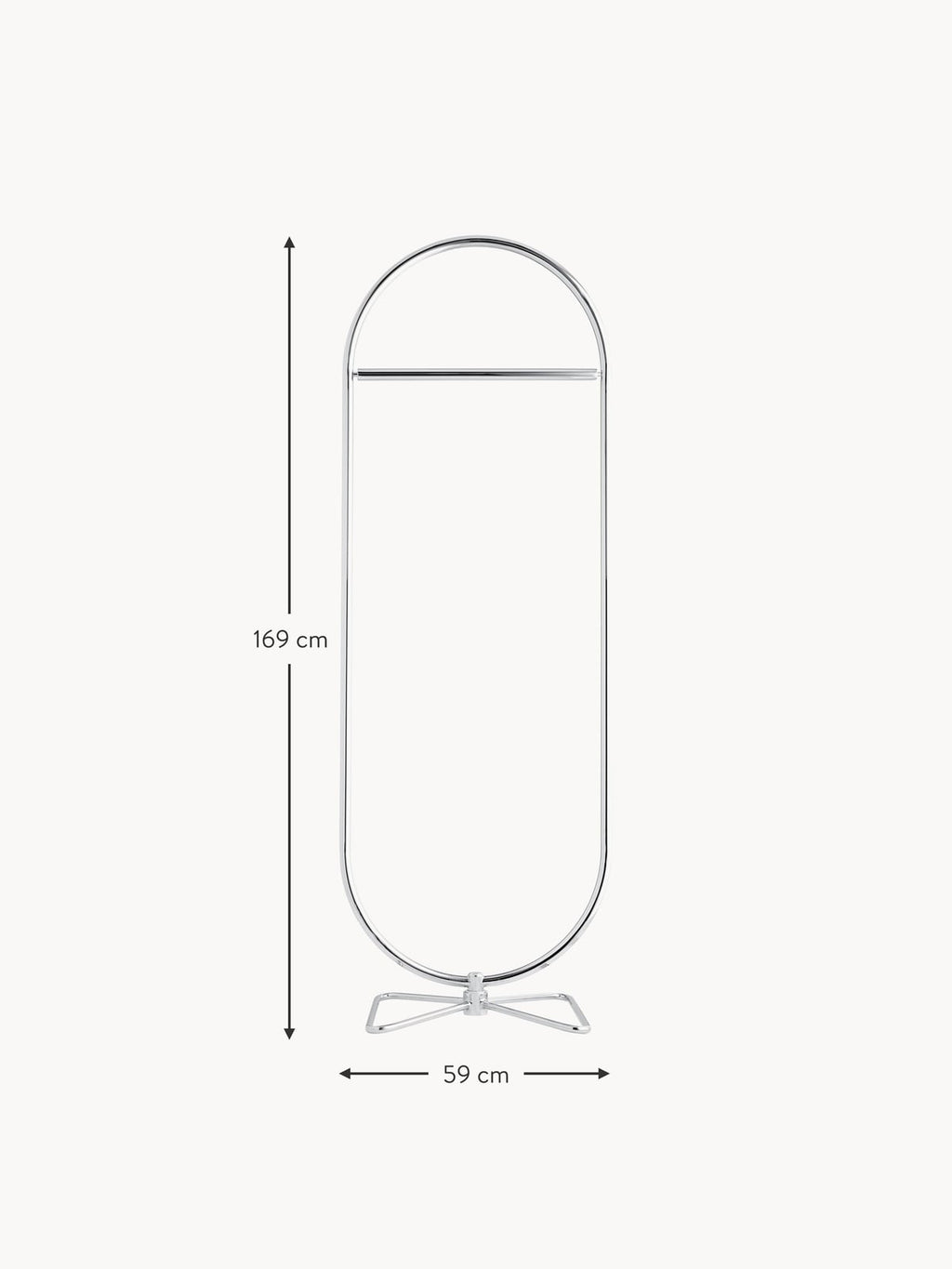 Metal Coat Stand System 1-2-3, Design Verner Panton