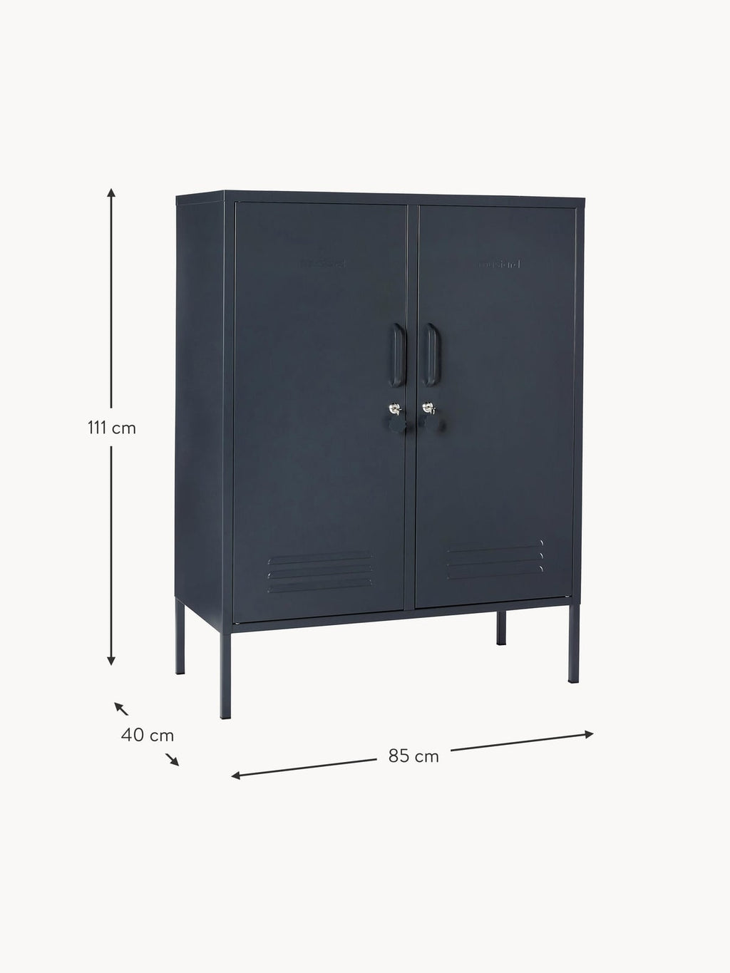 Midi Metal Highboard The