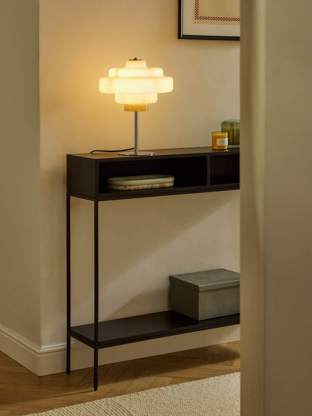 Millie Glass Table Lamp
