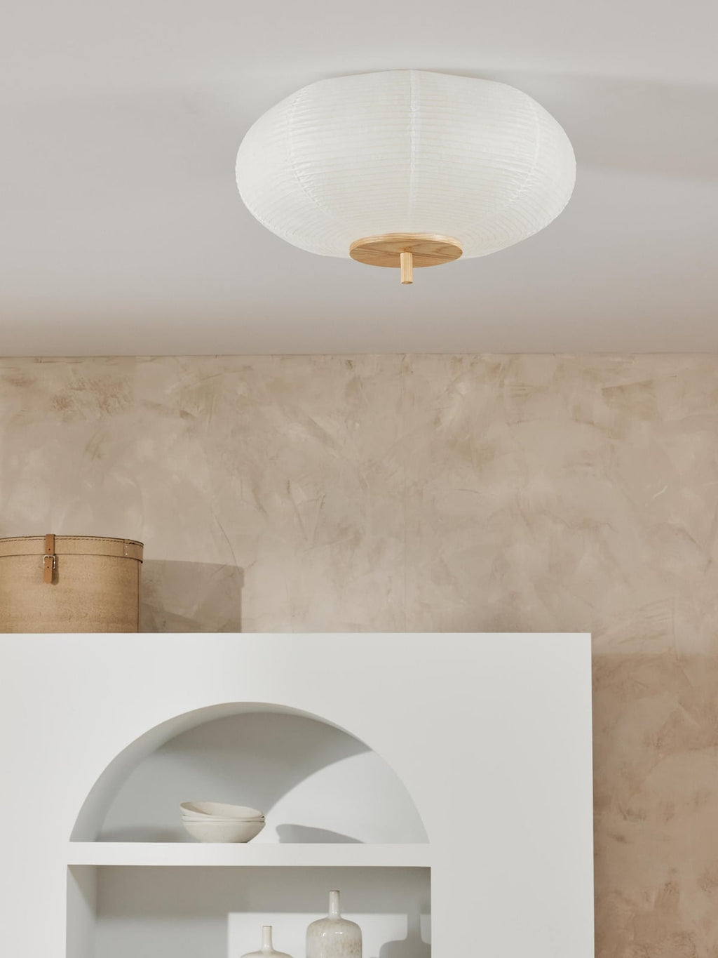 Misaki Rice Paper Design Ceiling Lamp