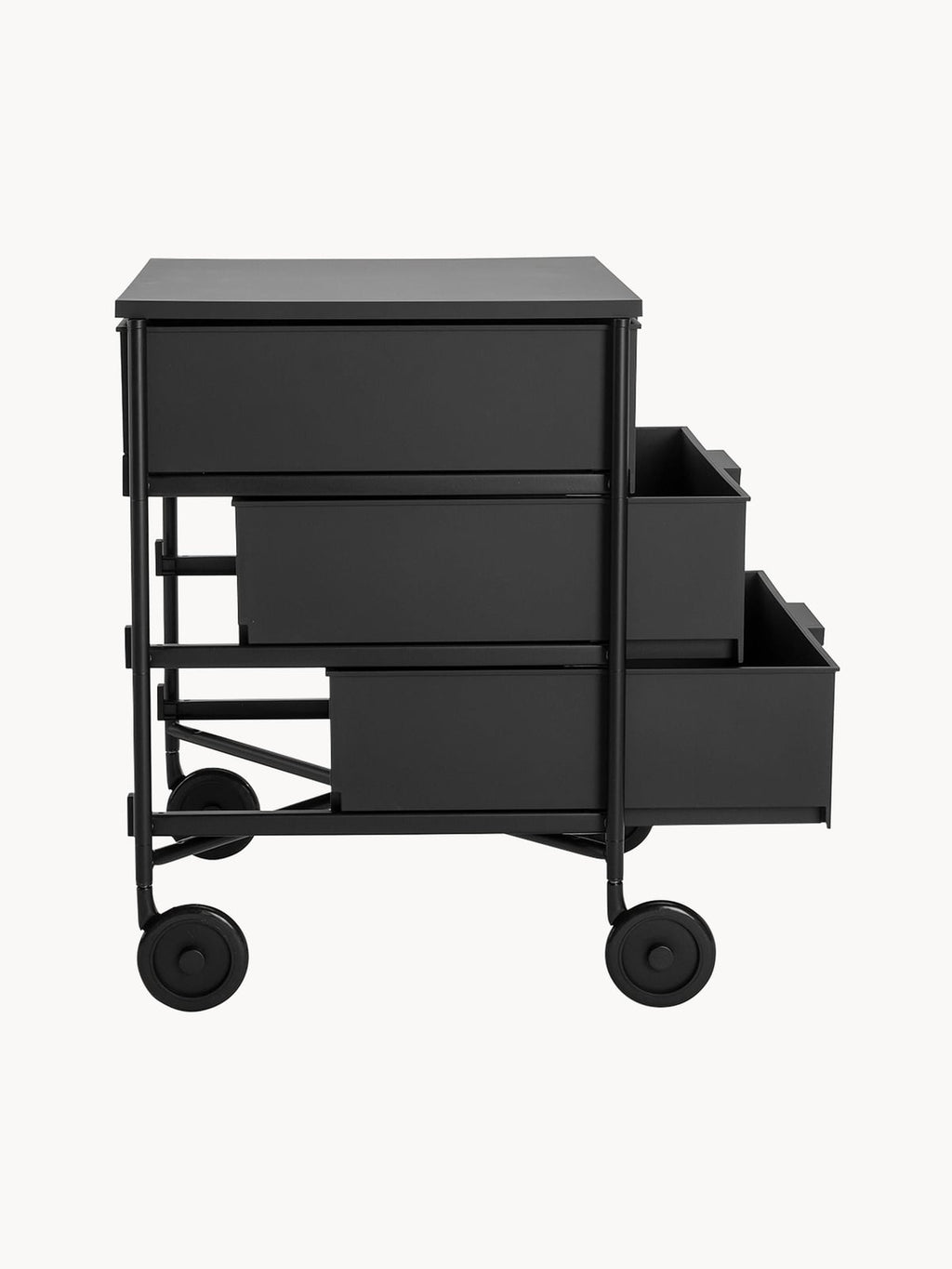 Mobil Roll Container with 3 Drawers