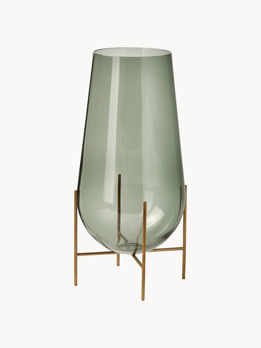Mouth-Blown Vase Échasse, H 44 cm