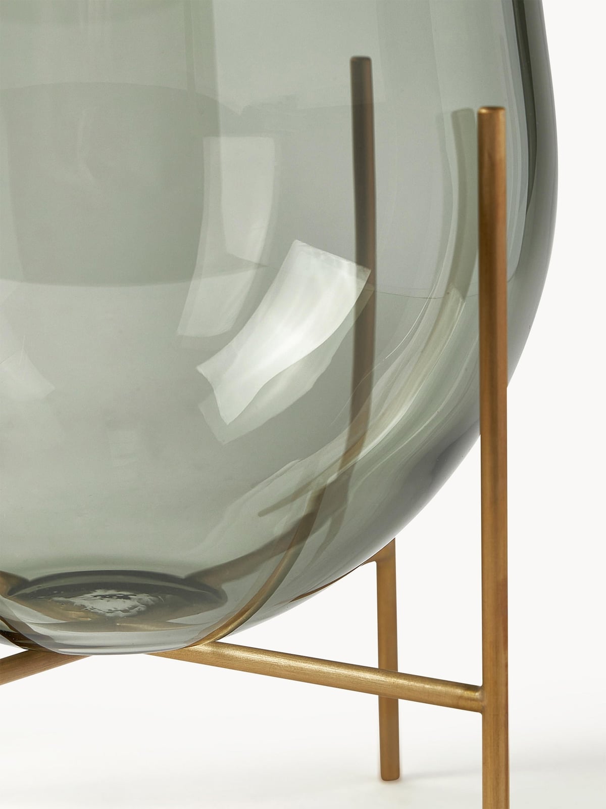 Mouth-Blown Vase Échasse, H 44 cm