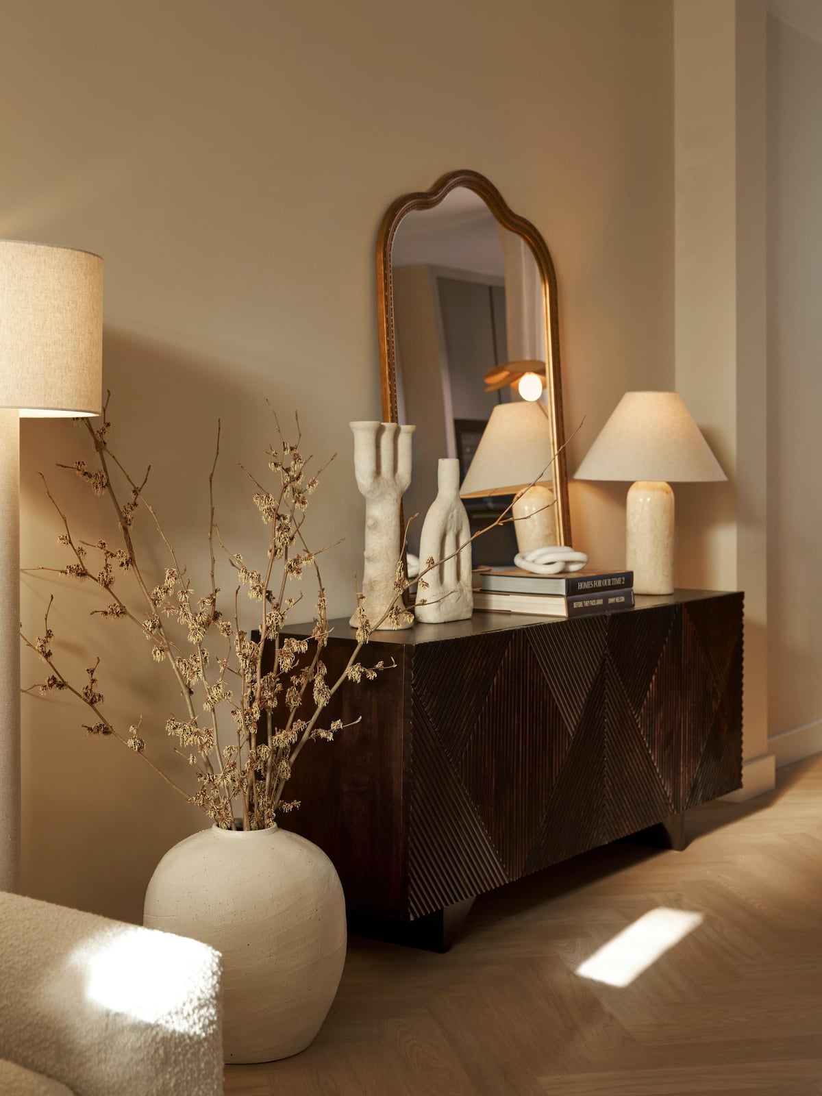 Muriel Baroque Wall Mirror