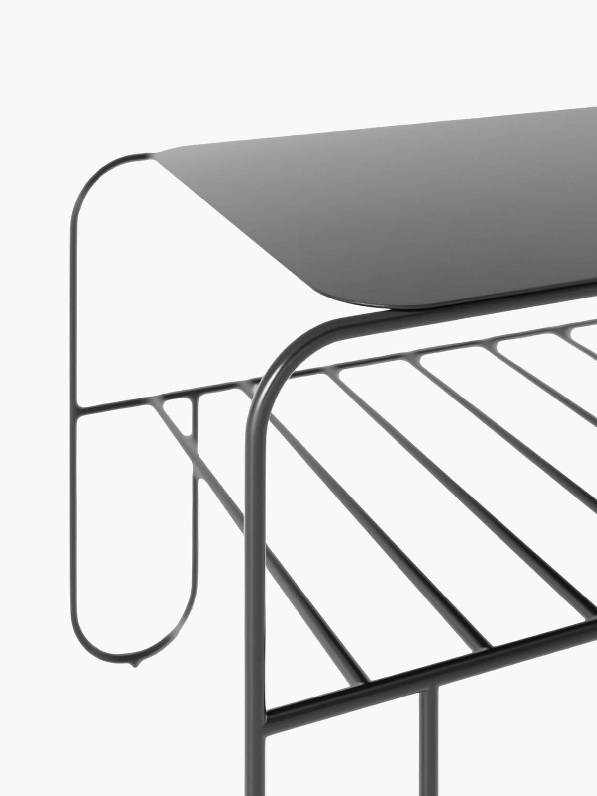 Nash Metal Shoe Rack
