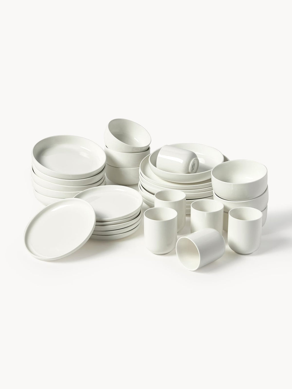 Nessa Porcelain Tableware Set, 6 People, Set of 30