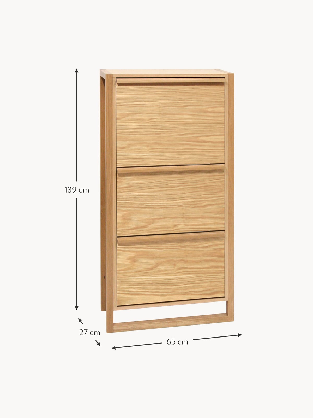 NewEst Fold Out Shoe Cabinet