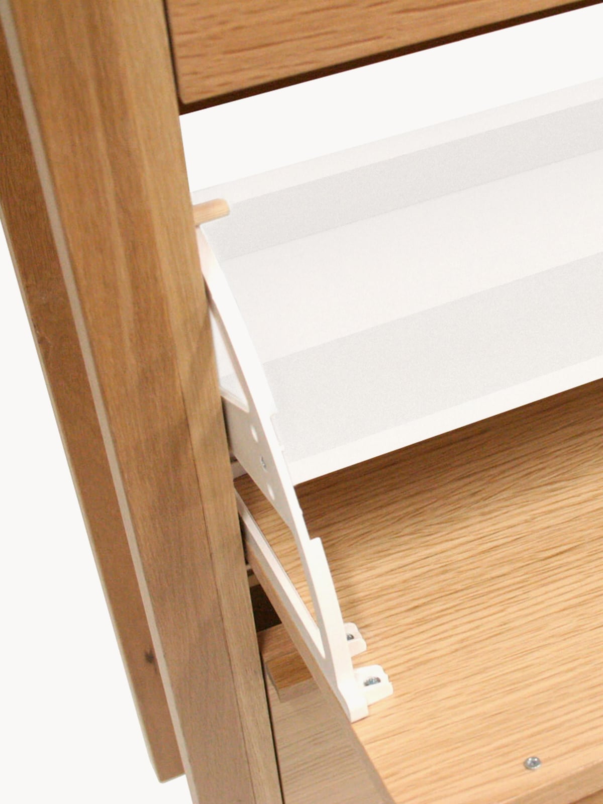 NewEst Fold Out Shoe Cabinet