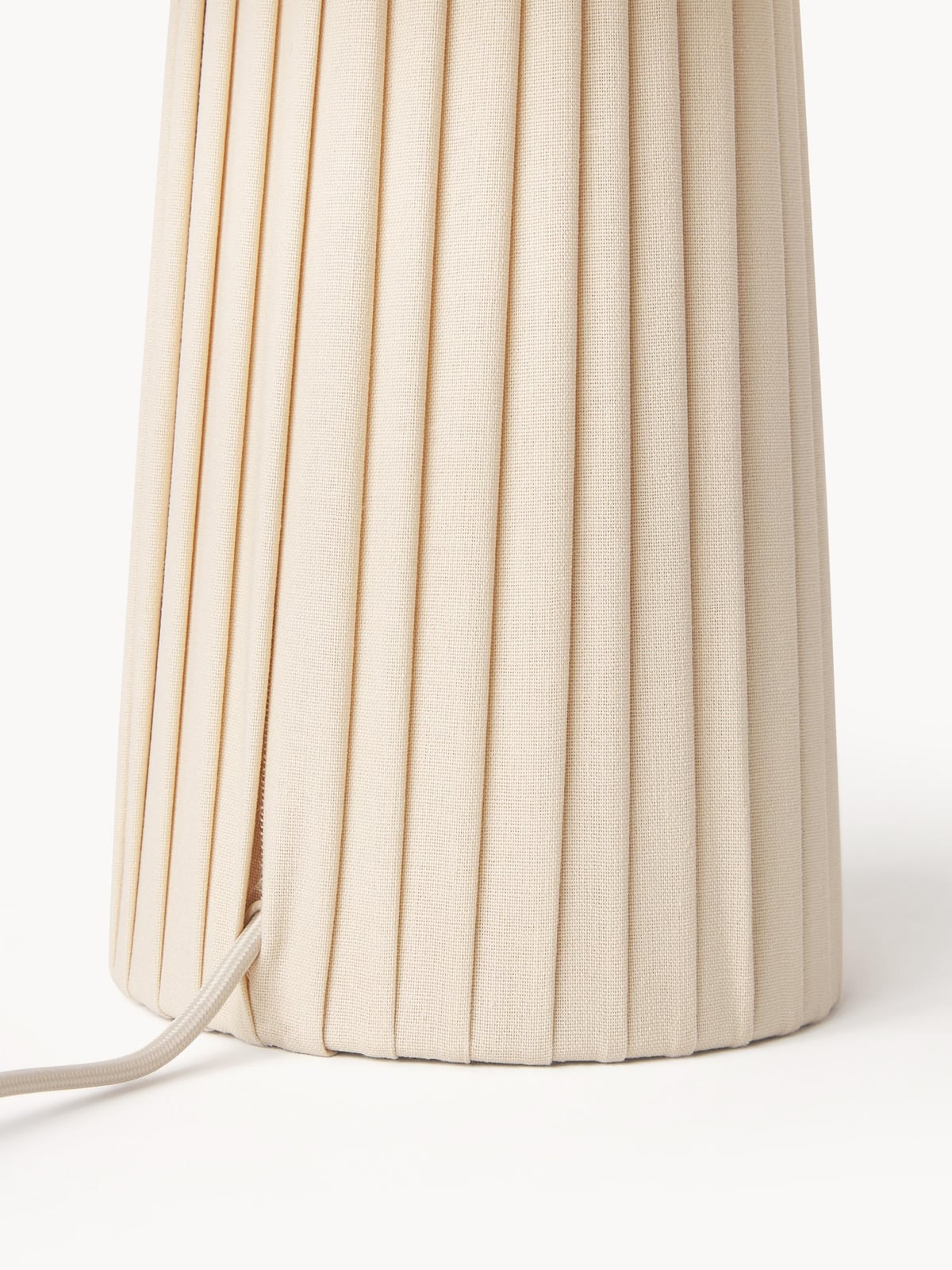 Nyla Table Lamp with An Asymmetrical Lampshade