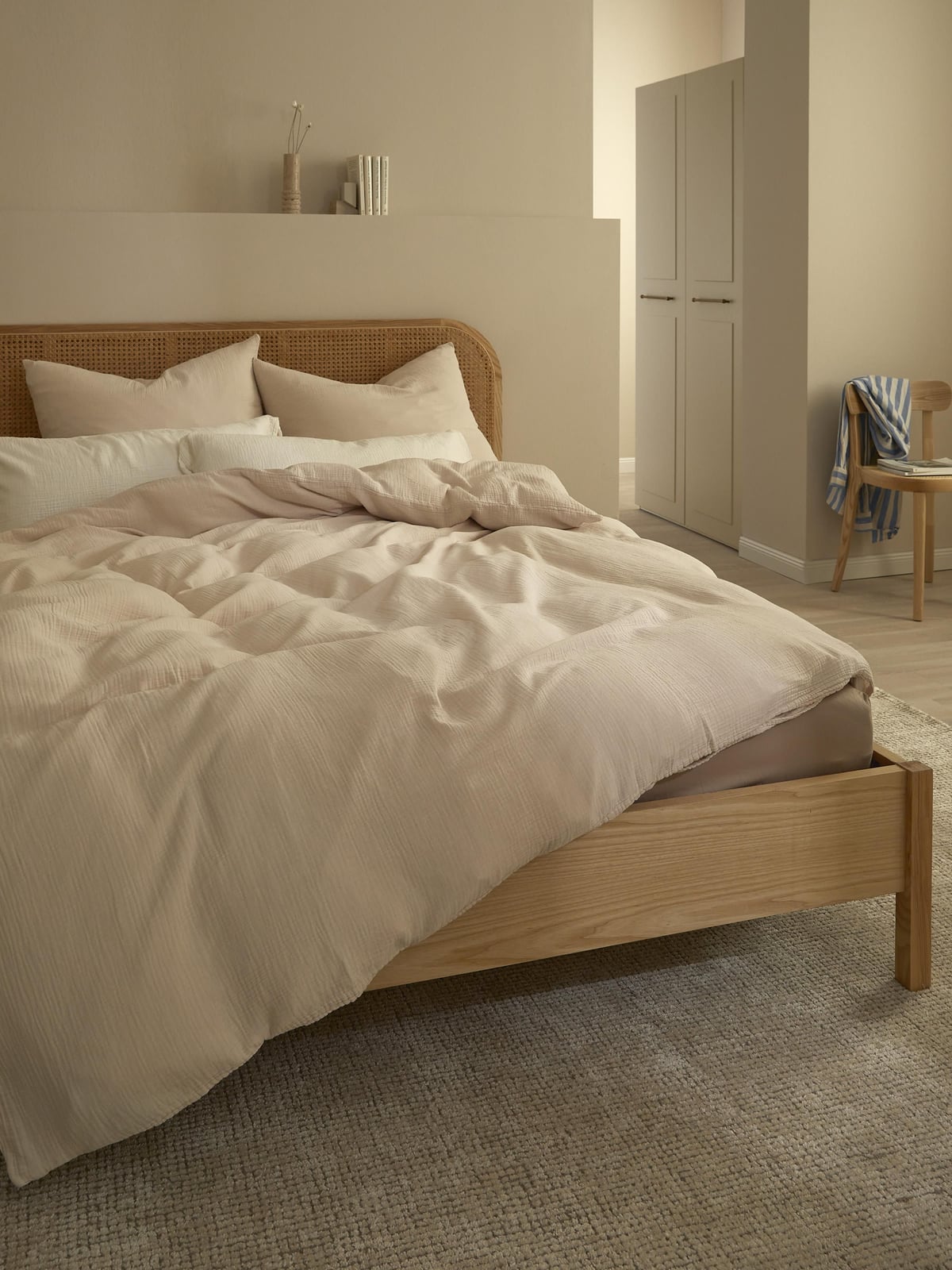 Odile Muslin Duvet Cover