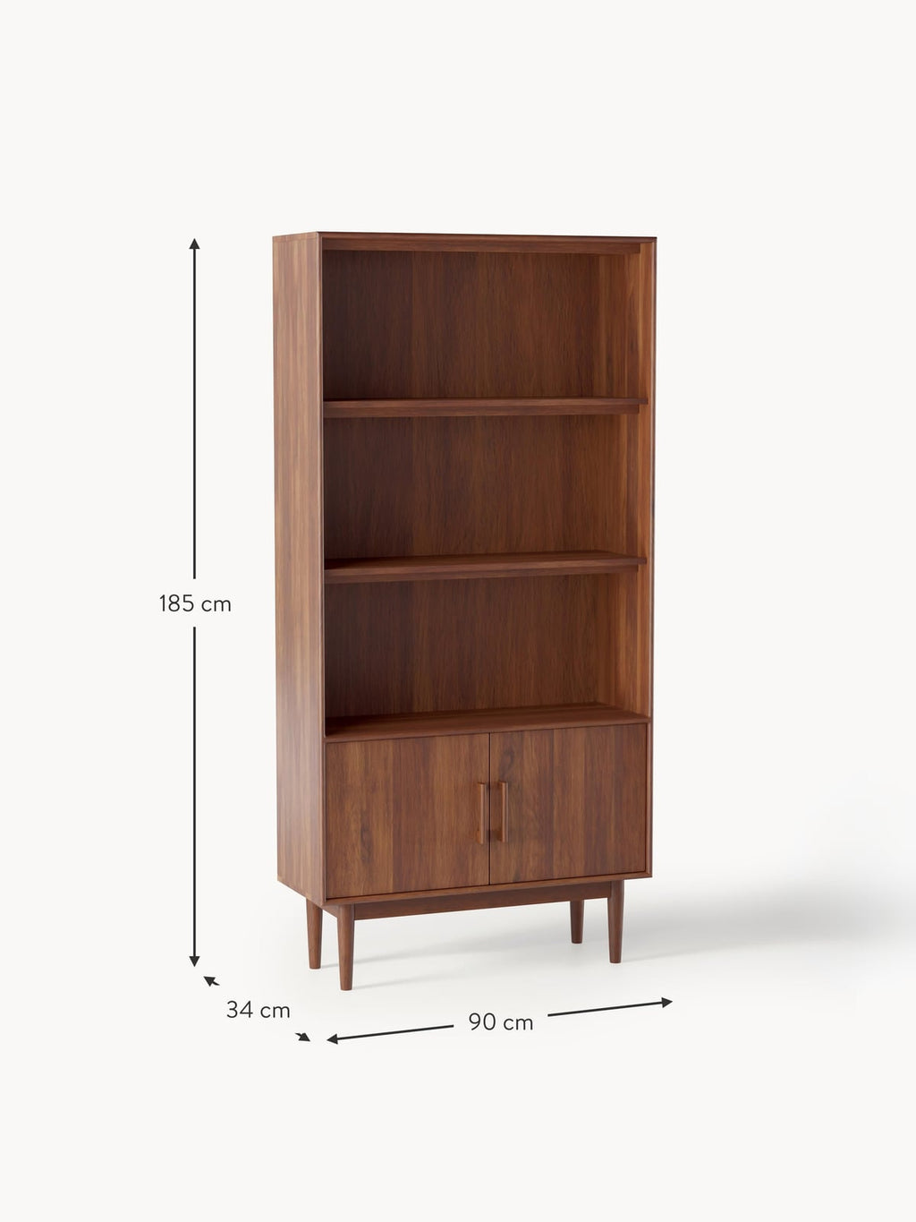 Paul Mango Wood High Shelf