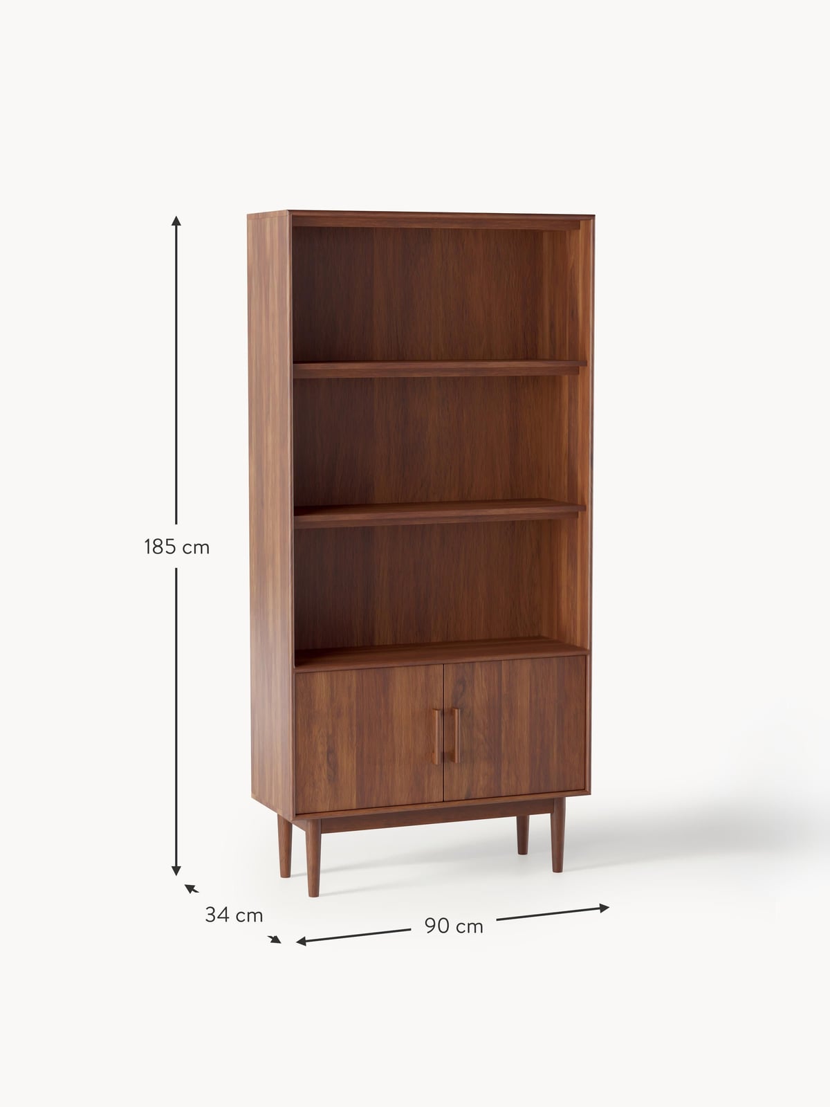 Paul Mango Wood High Shelf