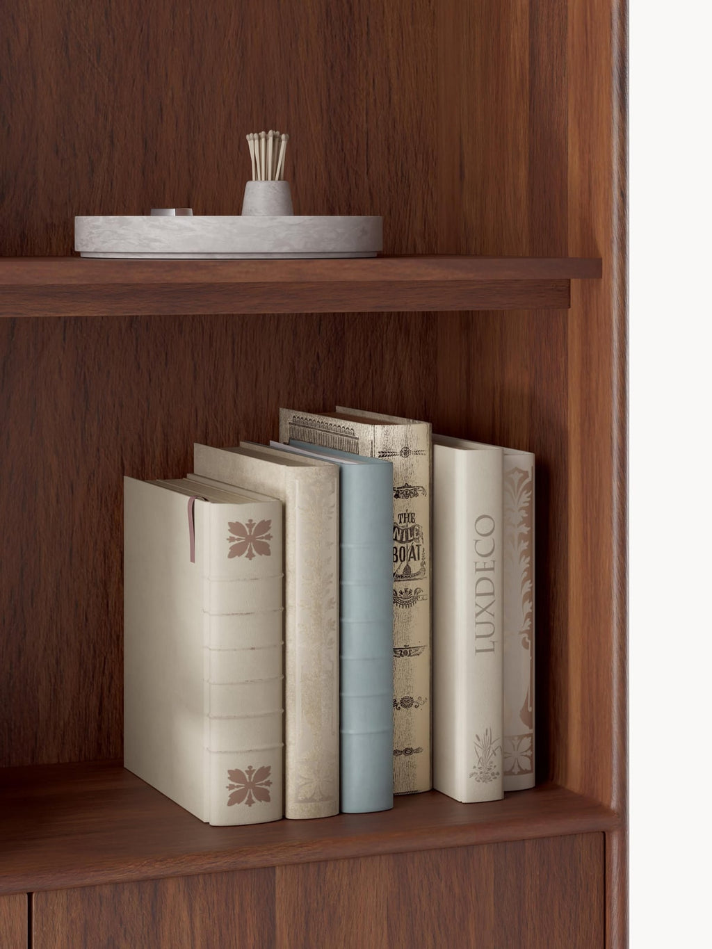 Paul Mango Wood High Shelf