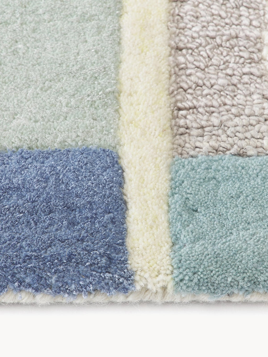 Pierre High-Low Wool Rug, Hand-Tufted