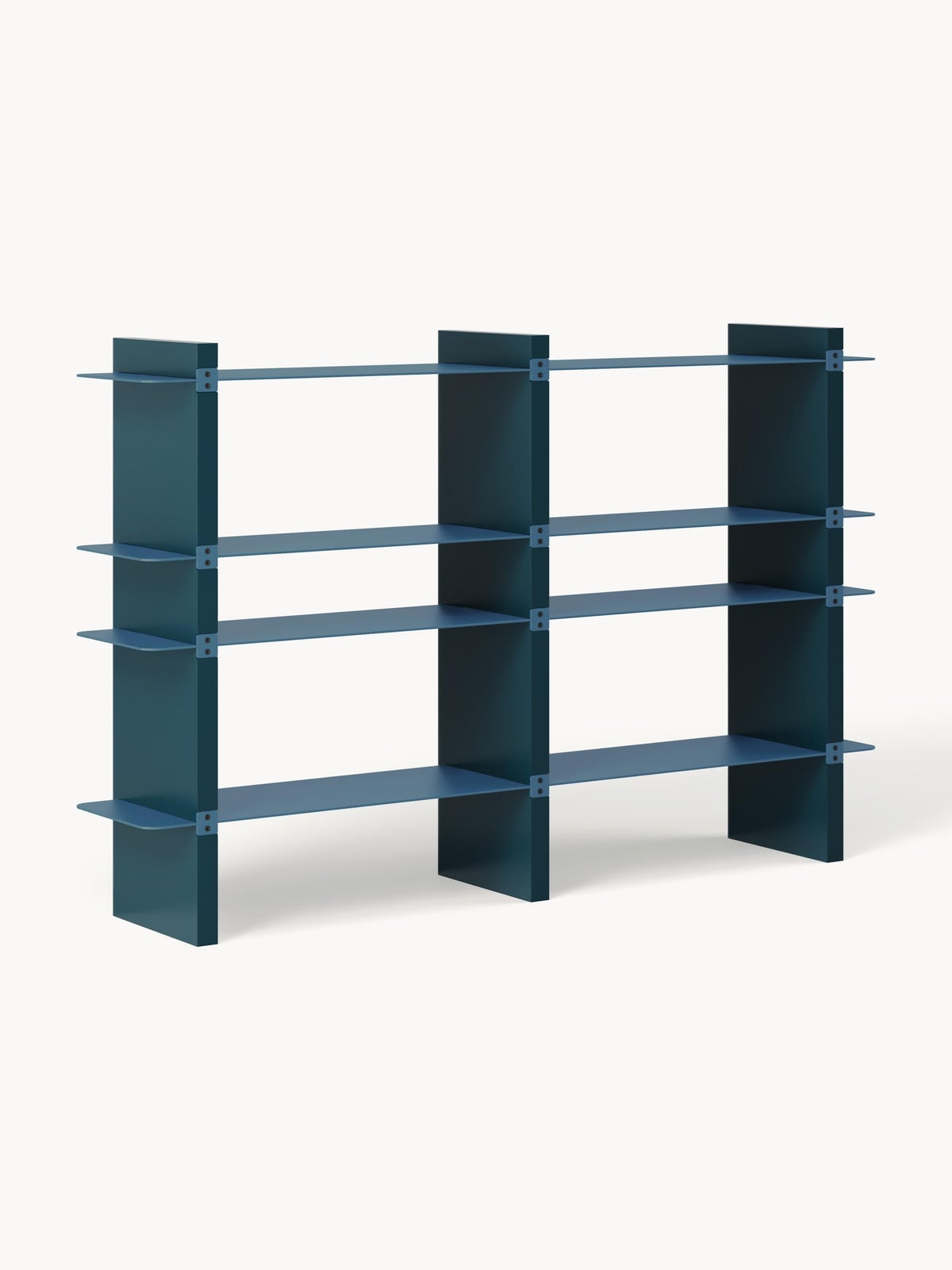 Rami Shelving Unit with Metal Elements