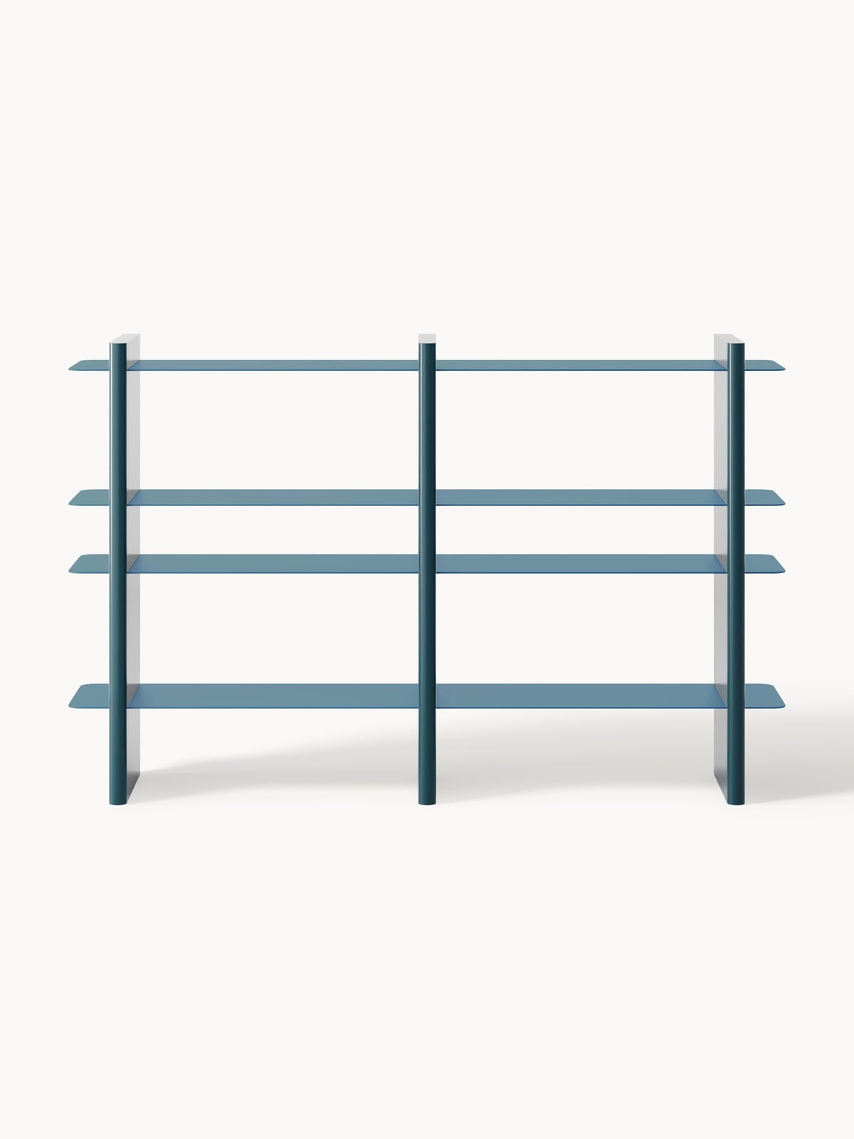 Rami Shelving Unit with Metal Elements