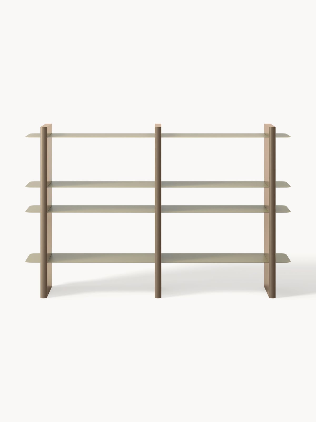 Rami Shelving Unit with Metal Elements