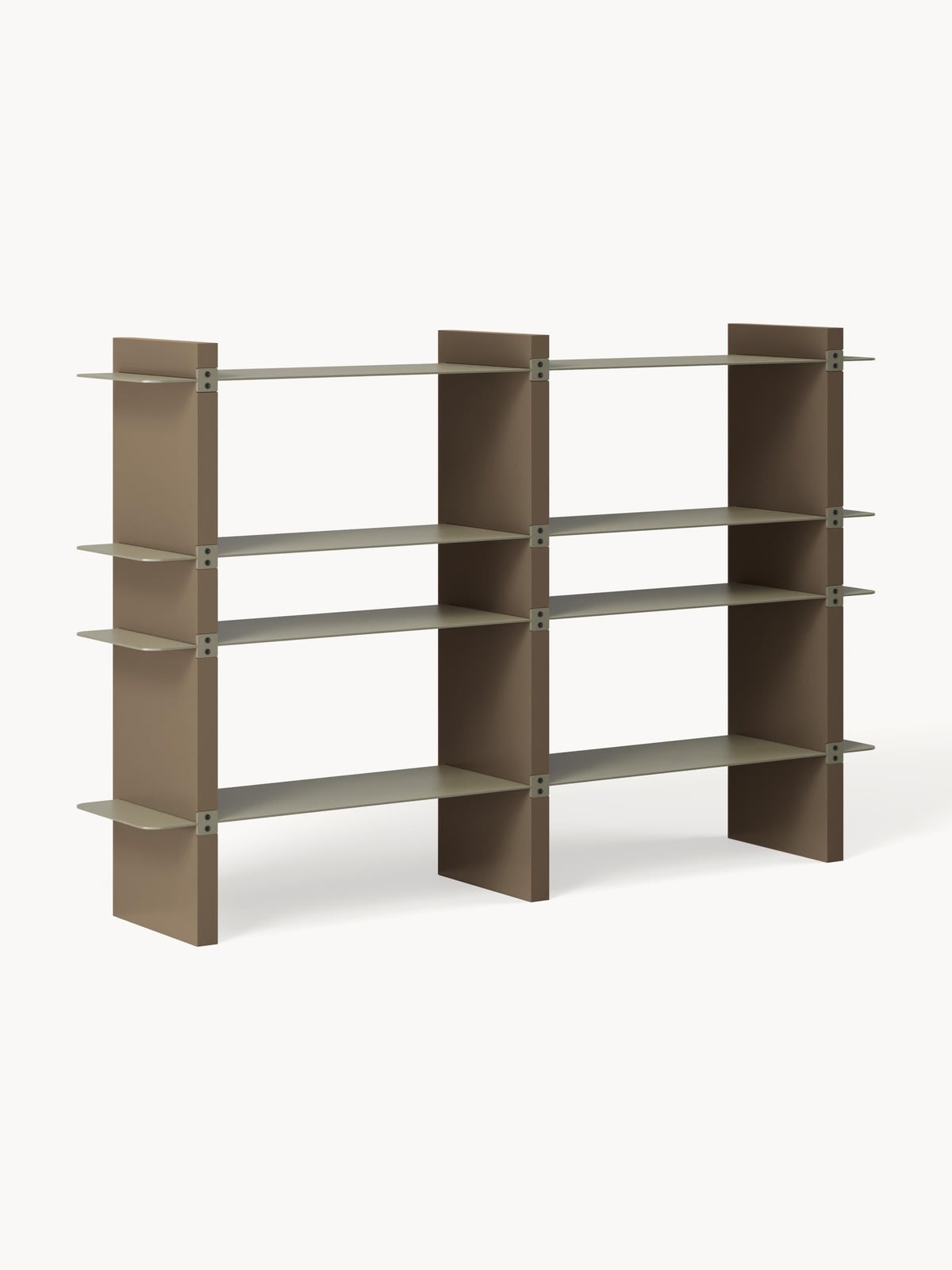 Rami Shelving Unit with Metal Elements