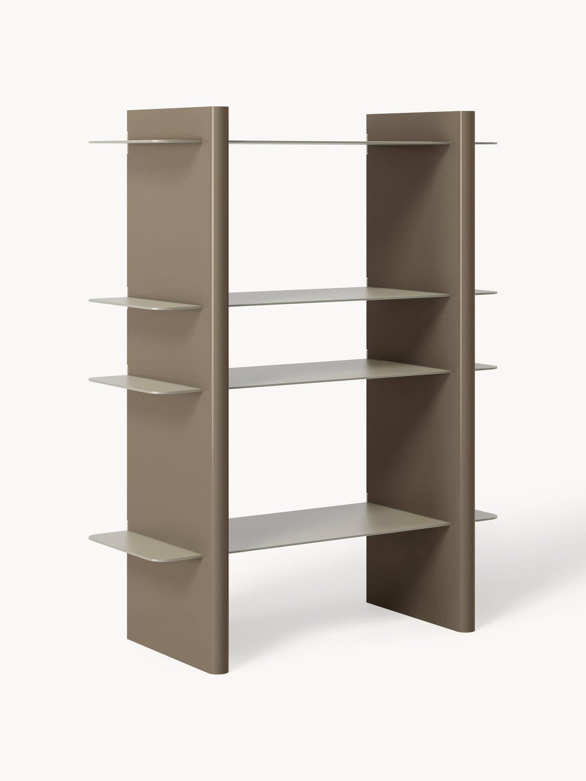 Rami Shelving Unit with Metal Elements
