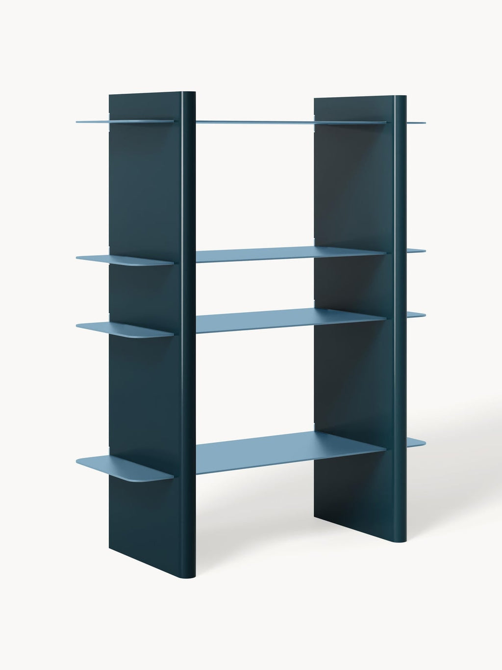 Rami Shelving Unit with Metal Elements