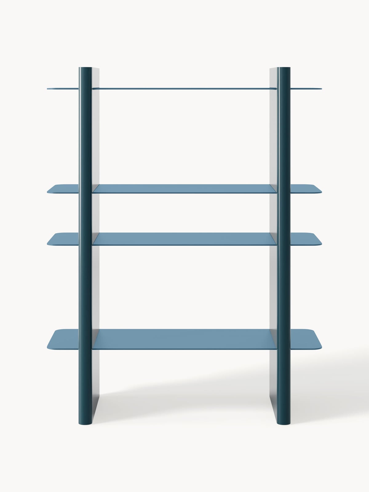 Rami Shelving Unit with Metal Elements
