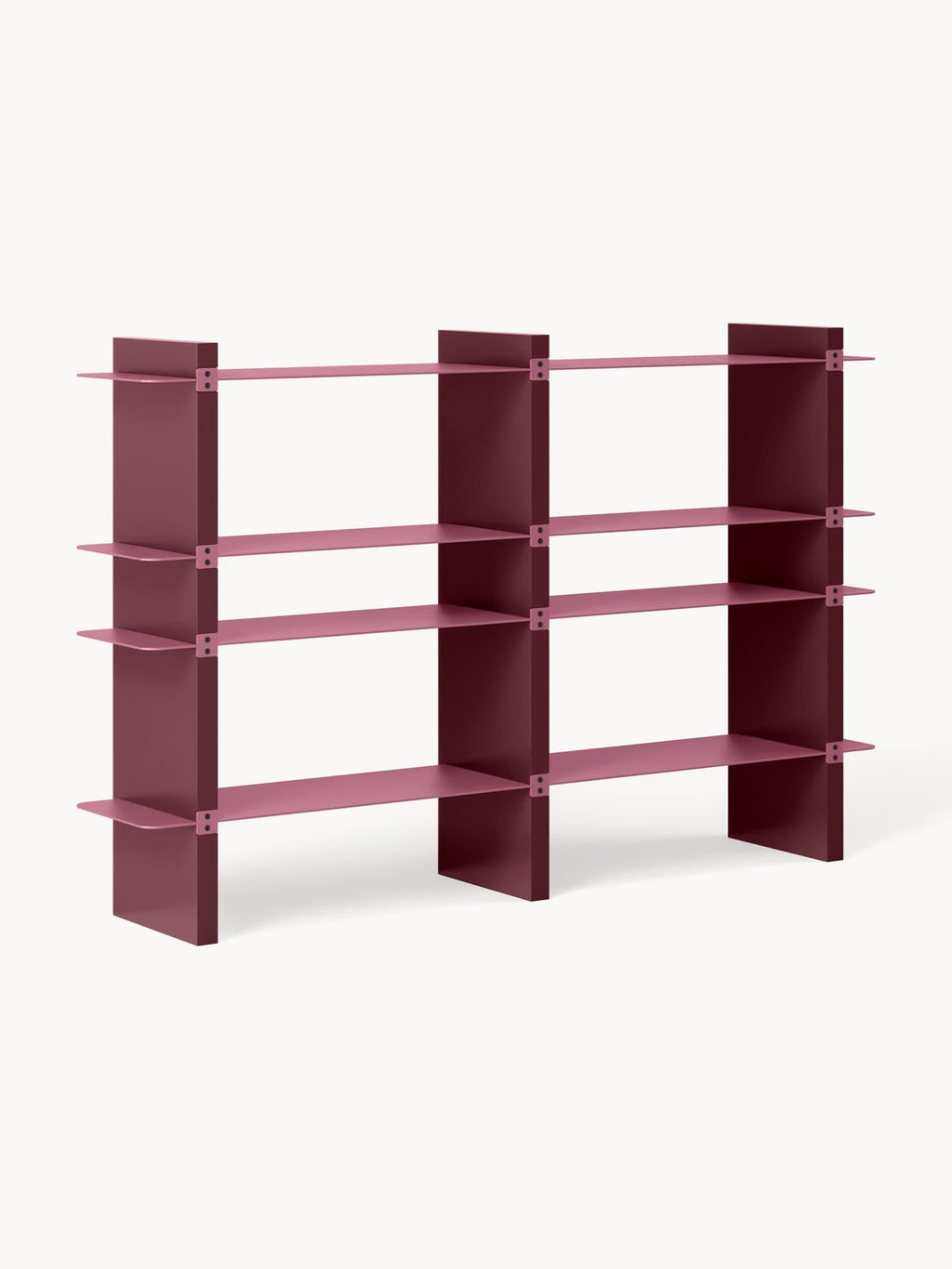 Rami Shelving Unit with Metal Elements