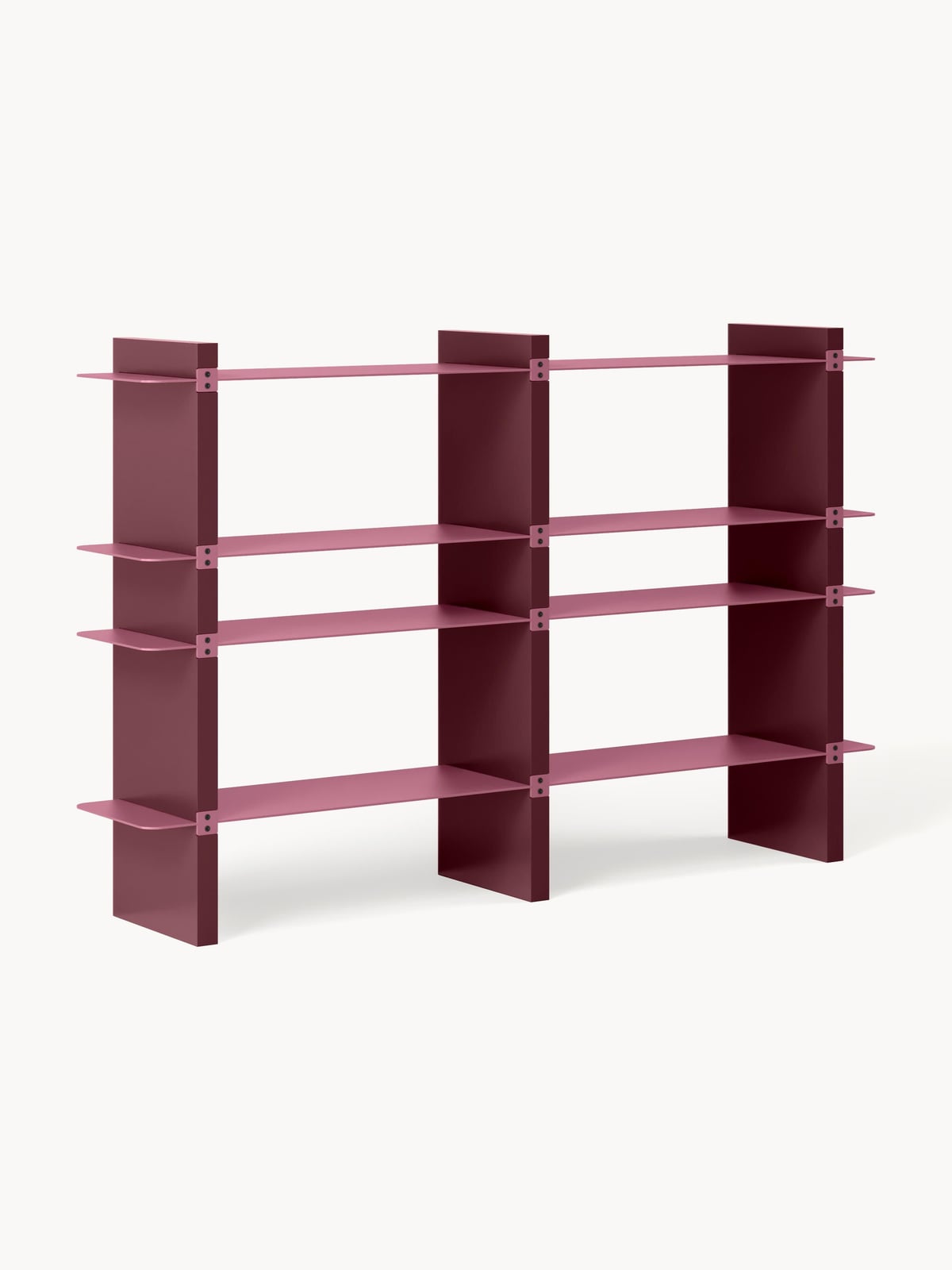 Rami Shelving Unit with Metal Elements