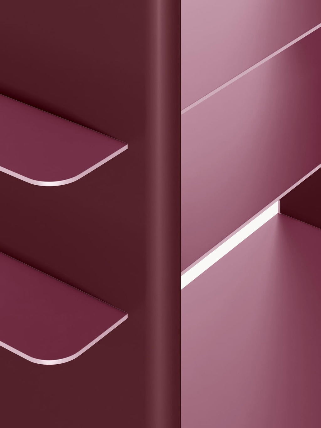 Rami Shelving Unit with Metal Elements
