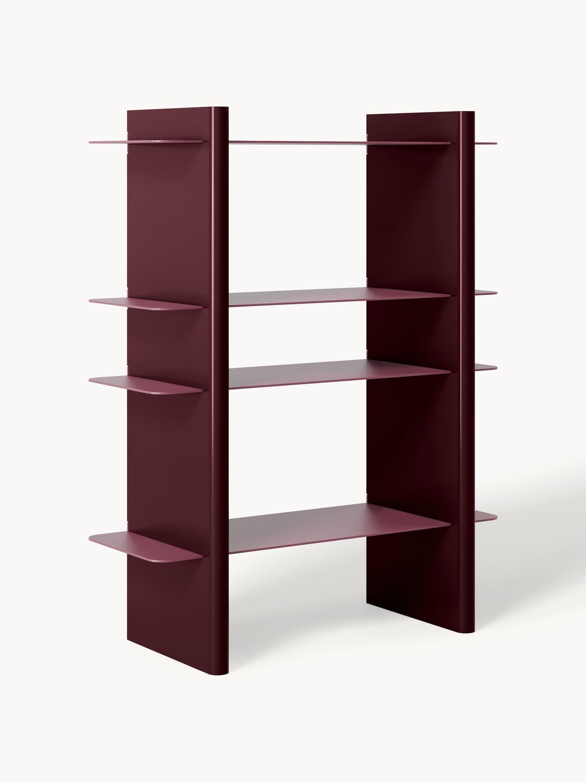 Rami Shelving Unit with Metal Elements