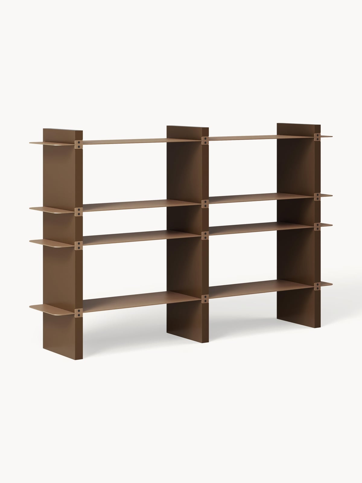 Rami Shelving Unit with Metal Elements