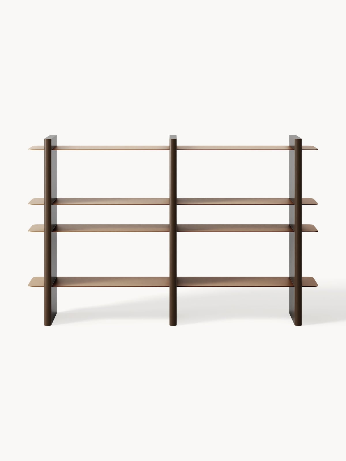 Rami Shelving Unit with Metal Elements