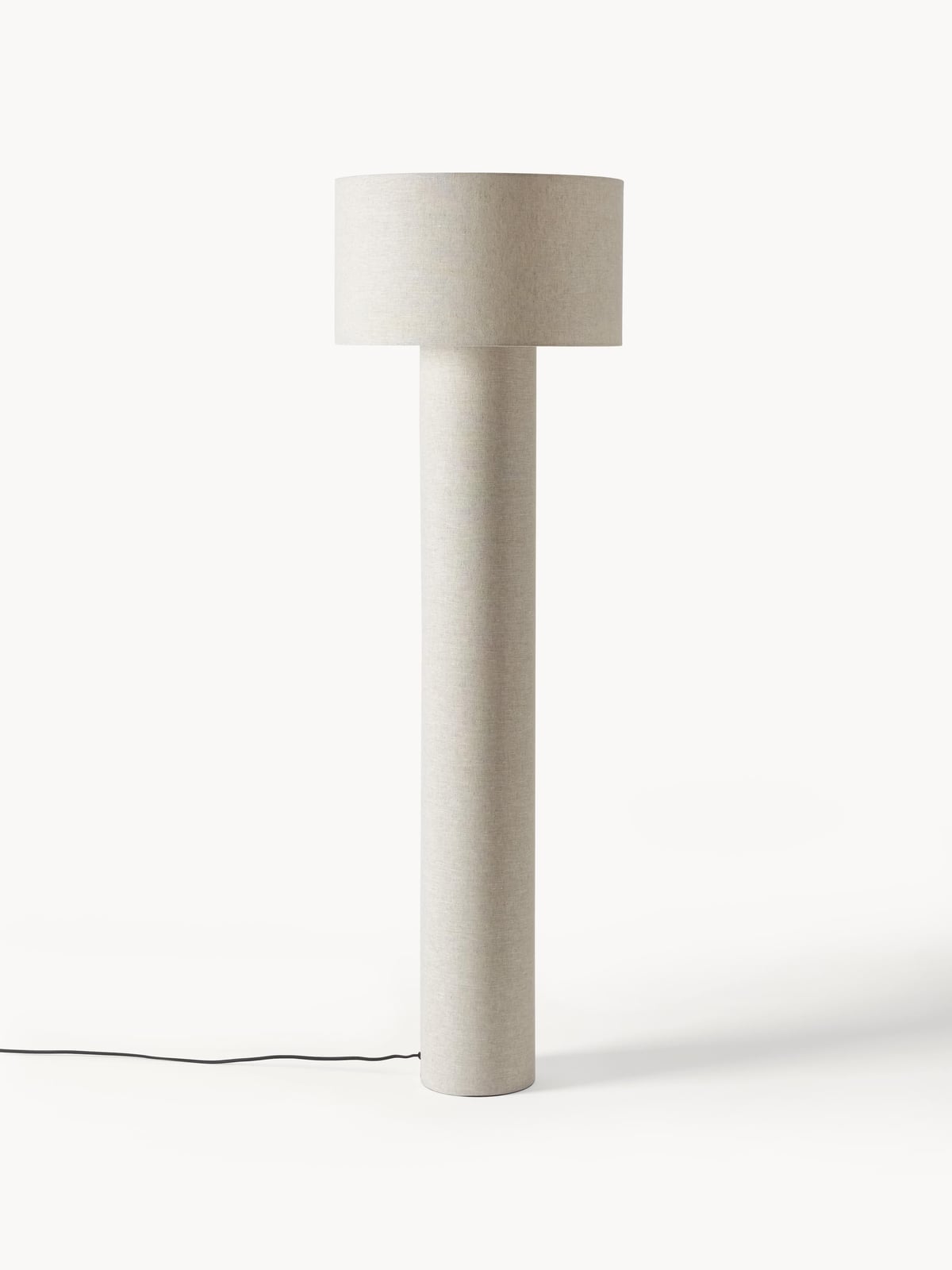 Ron Linen Floor Lamp