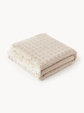 Ronia Washed Muslin Bedspread with Fringes