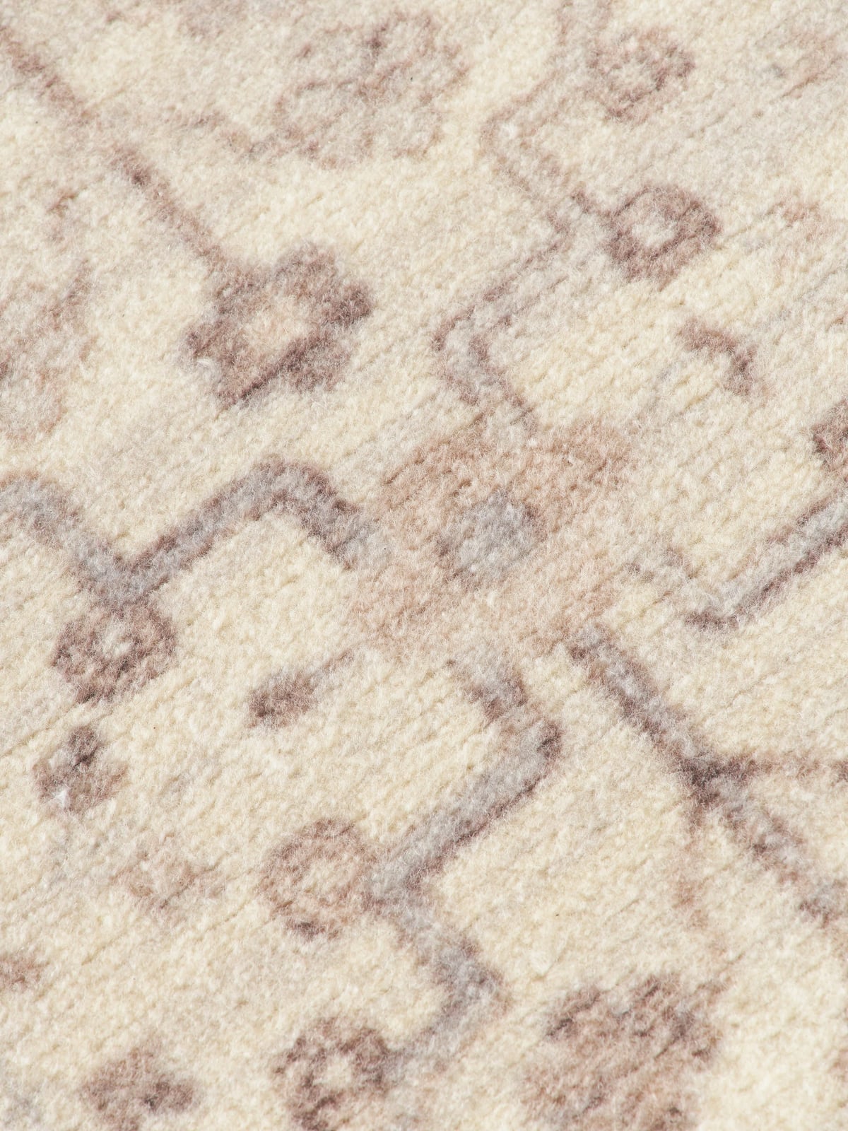 Rosalie Hand-Woven Low-Pile Rug with Ornaments