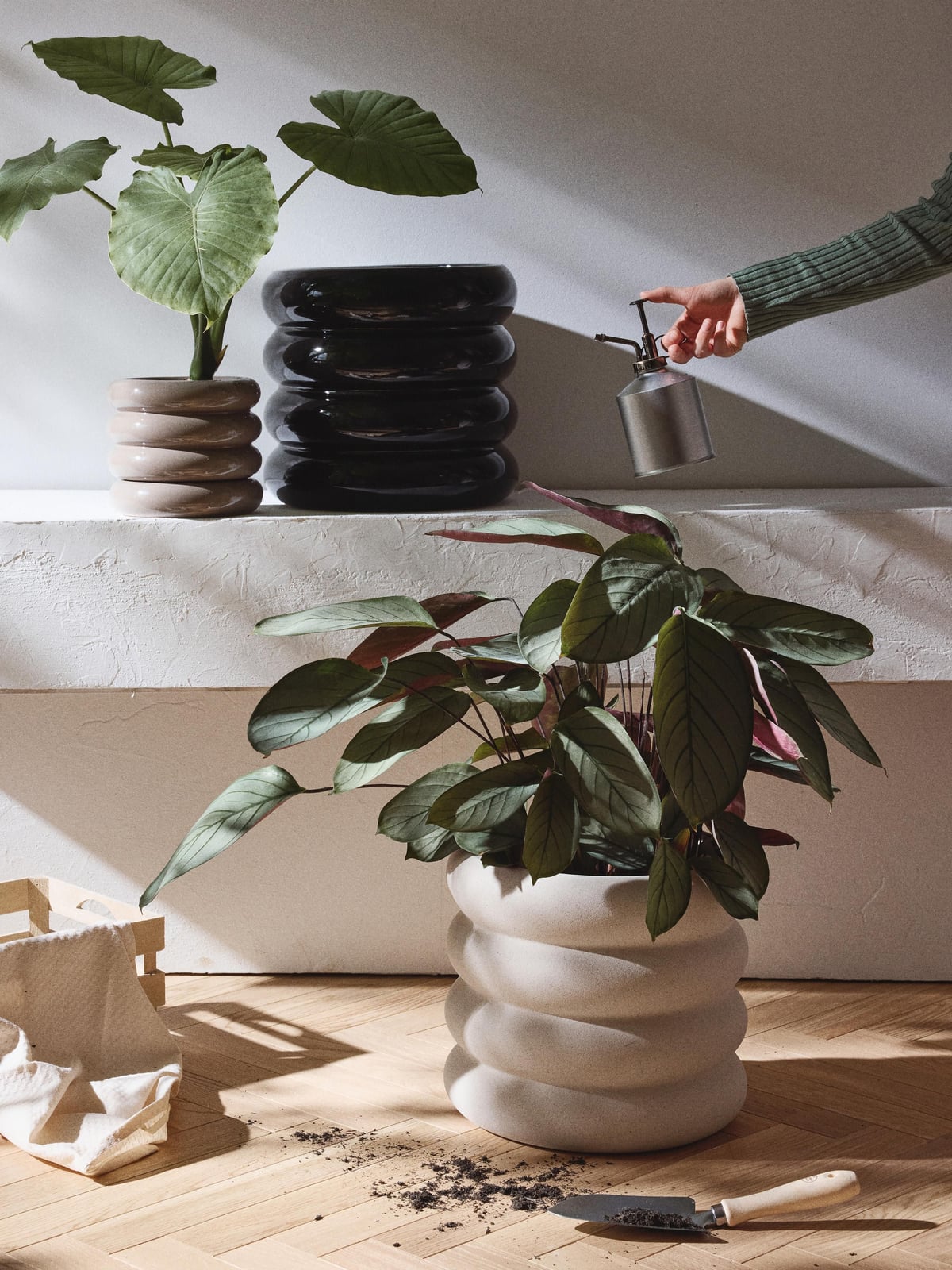 Rudi Planter, H 30 cm