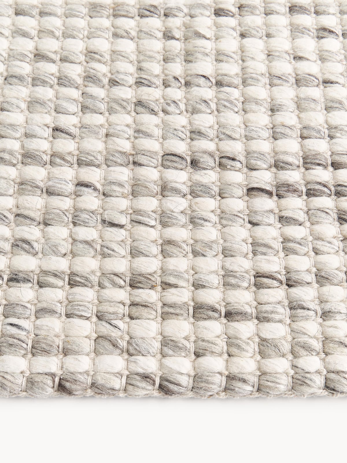 Rumi Hand-Woven Low-Pile Wool Rug