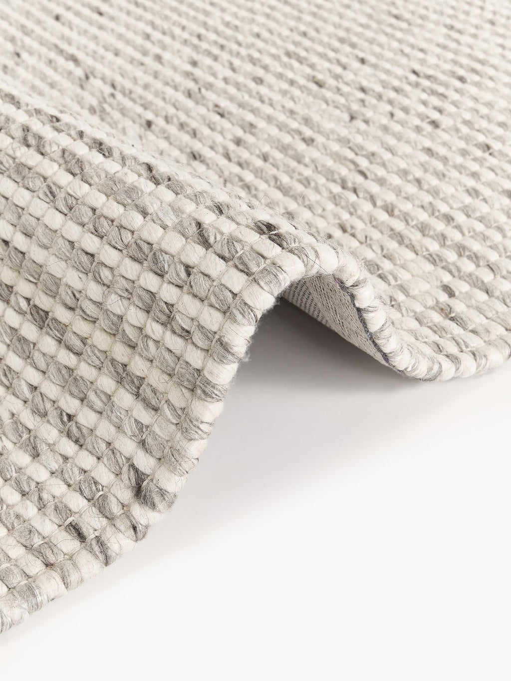 Rumi Hand-Woven Low-Pile Wool Rug