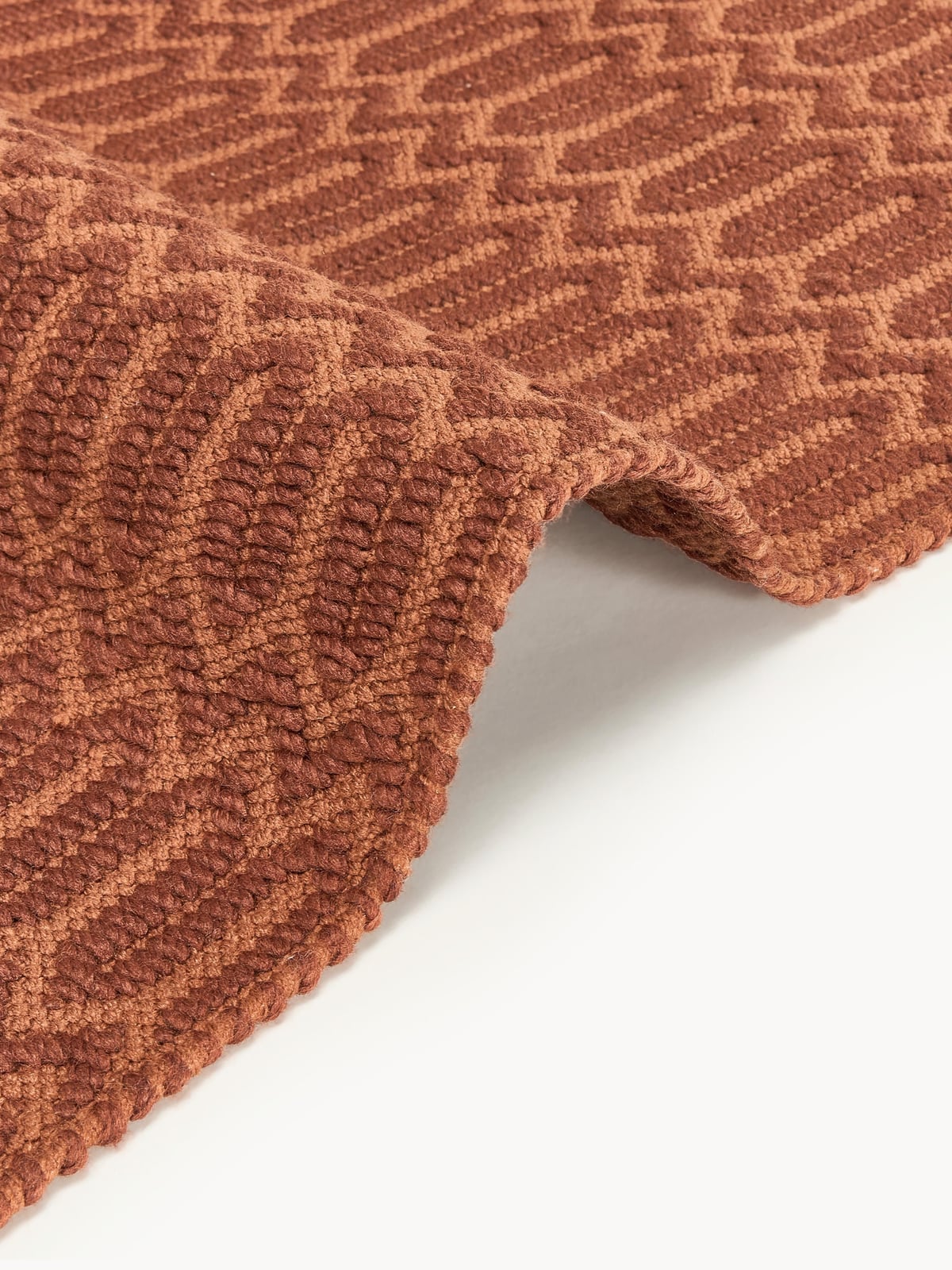 Rune Hand-Woven Indoor & Outdoor Rug with Geometric Pattern