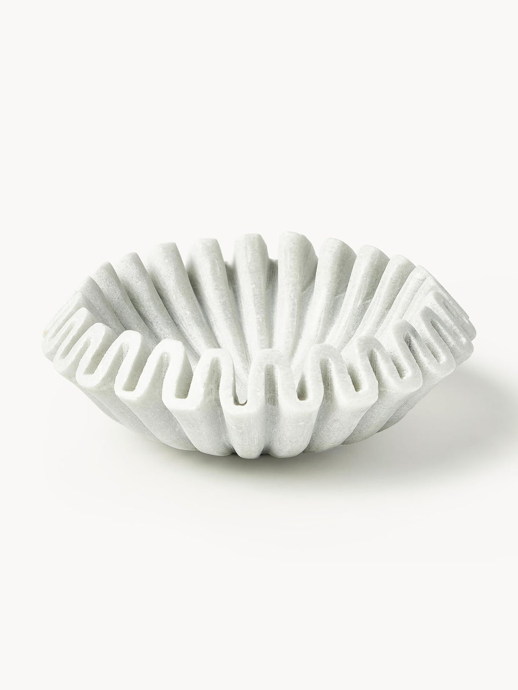 Santorini Handmade Decorative Marble Bowl, Ø 18 cm