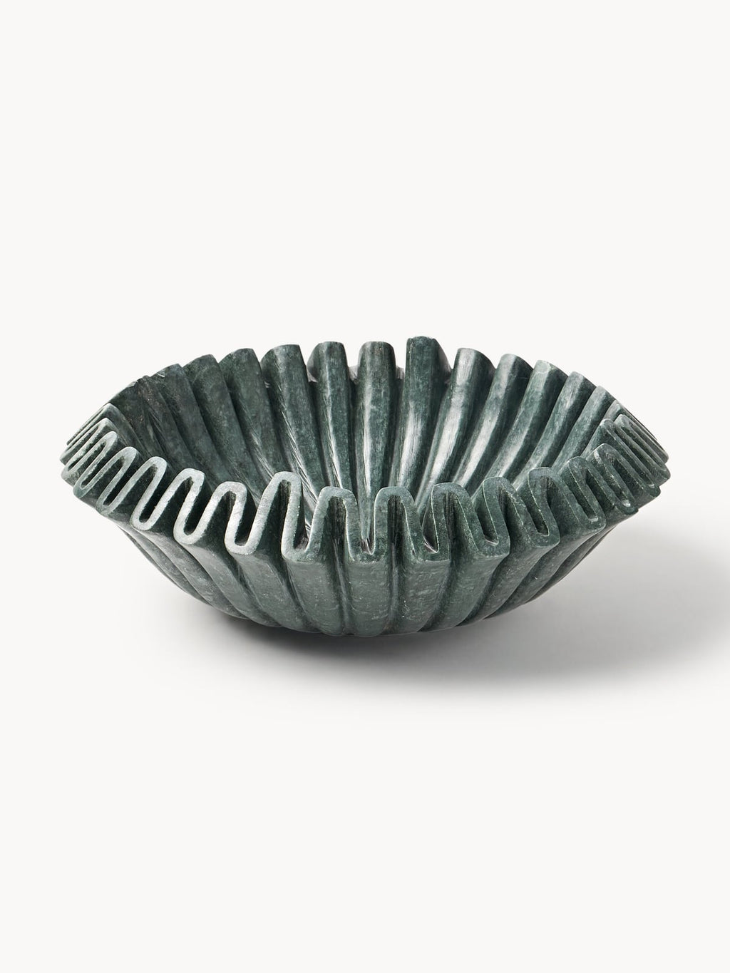 Santorini Handmade Decorative Marble Bowl, Ø 31 cm