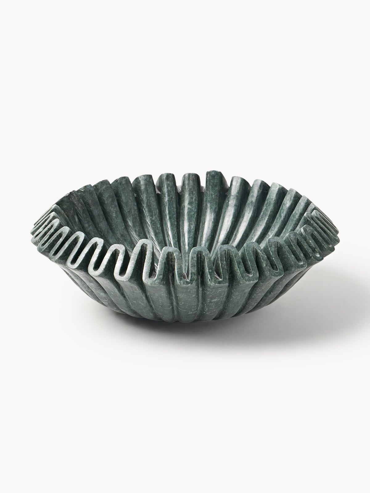 Santorini Handmade Decorative Marble Bowl, Ø 31 cm